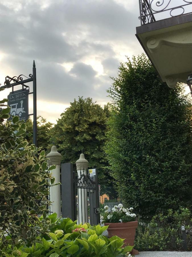 La Sosta Fuori Stazione Panzió Brescello Kültér fotó
